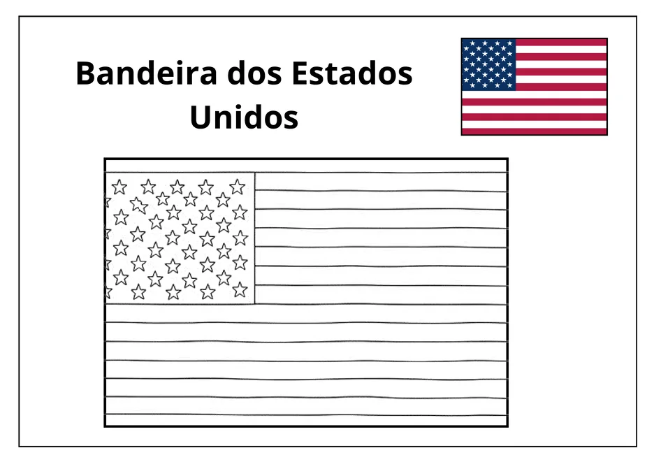 Bandeiras dos paises da copa do mundo 2026 para colorir para imprimir e colorir - imagem 2